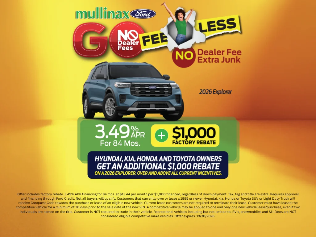 New 2026 White Ford Platinum image 1
