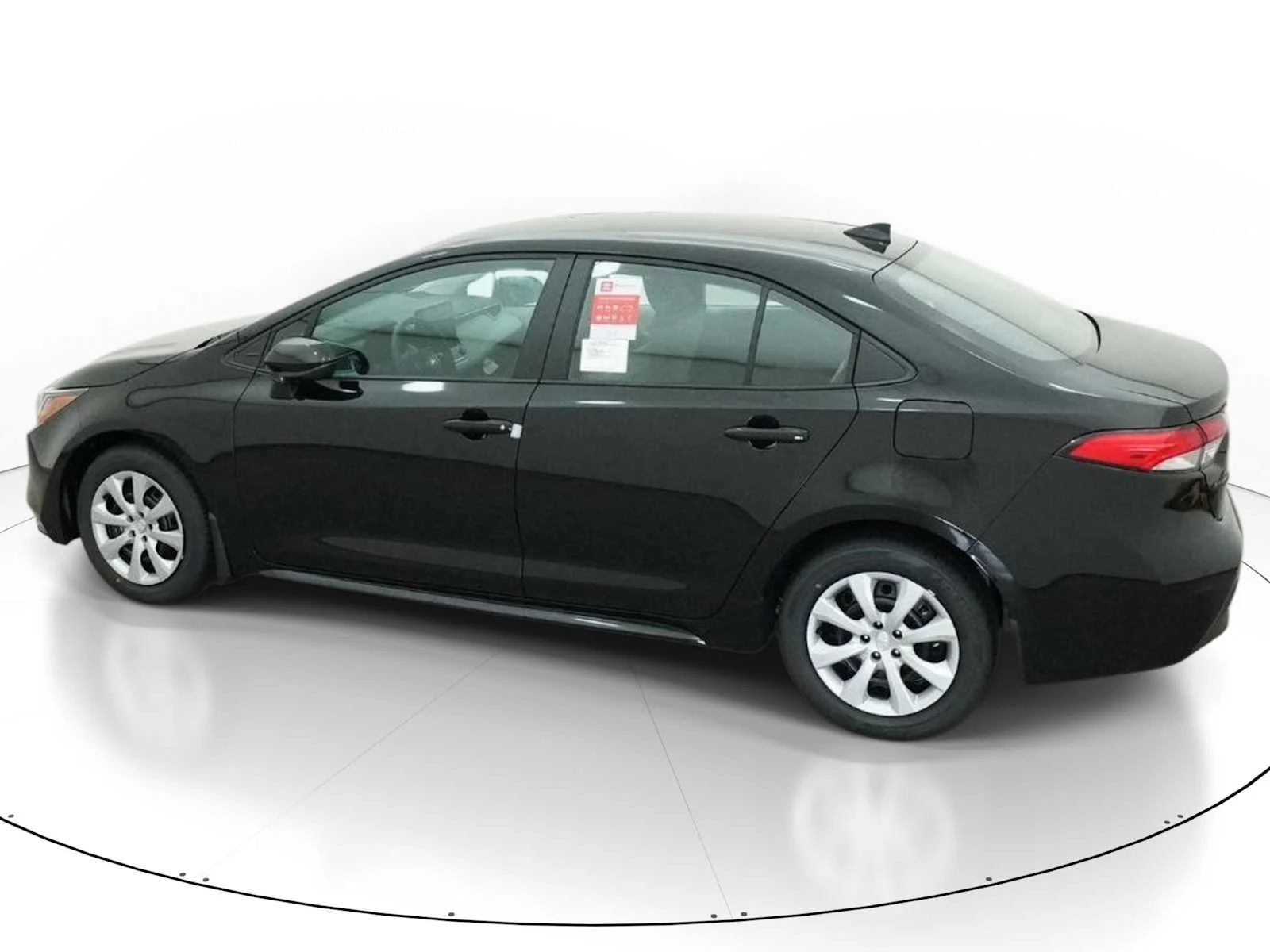 New 2026 Midnight Black Metallic Toyota LE image 4