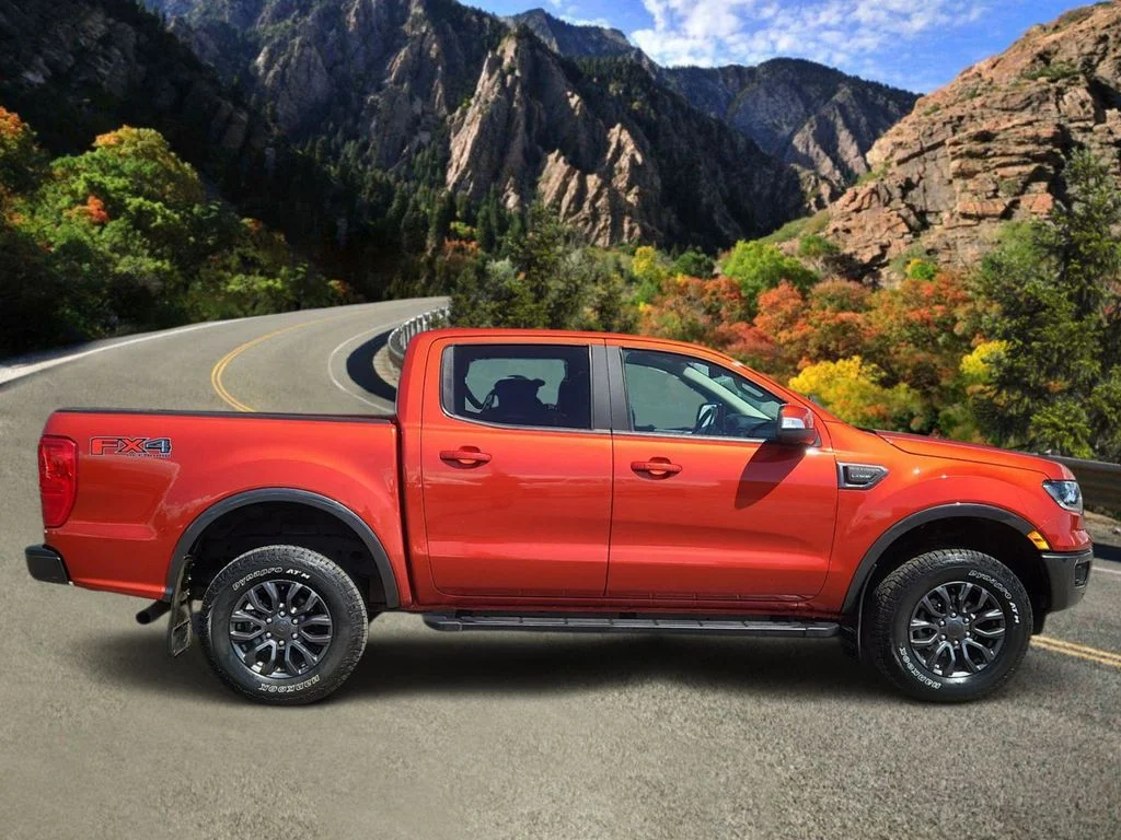 Used 2023 Red Ford Lariat image 2