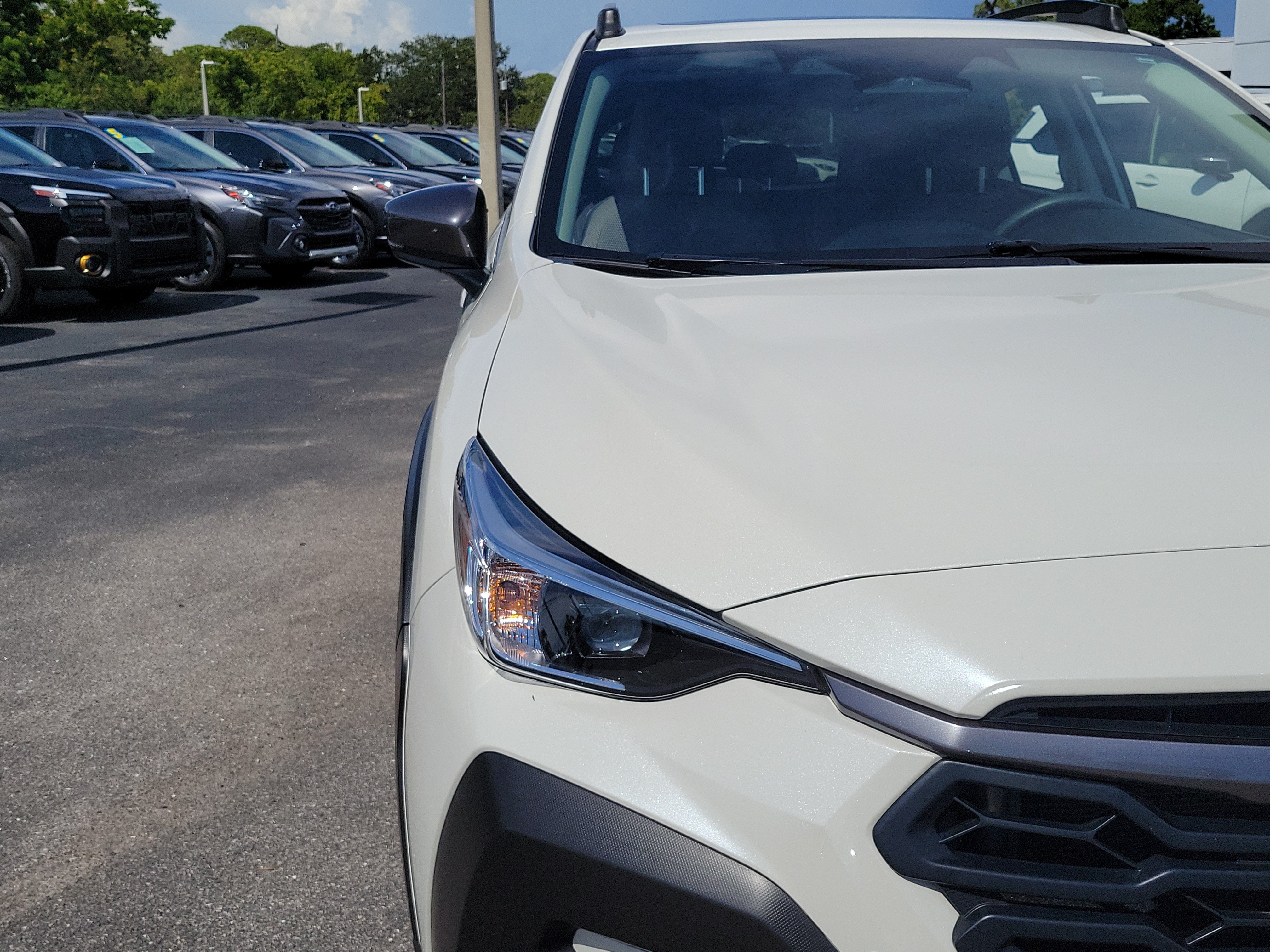 Used 2024 Crystal White Pearl Subaru Premium image 6