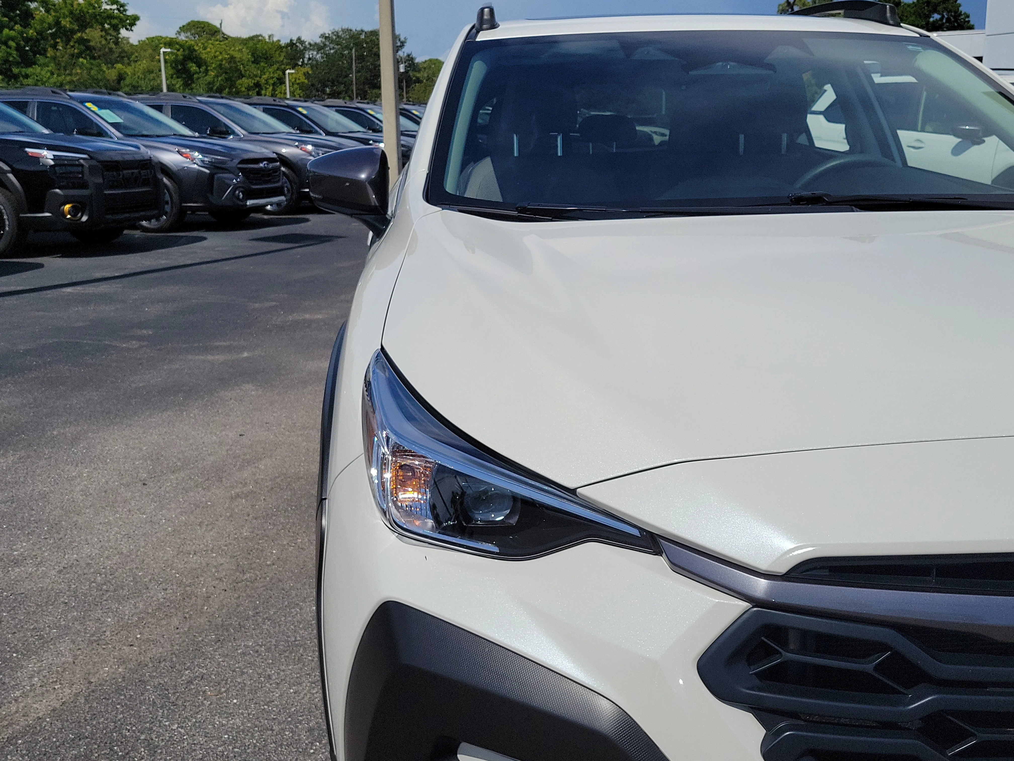Used 2024 Crystal White Pearl Subaru Premium image 7