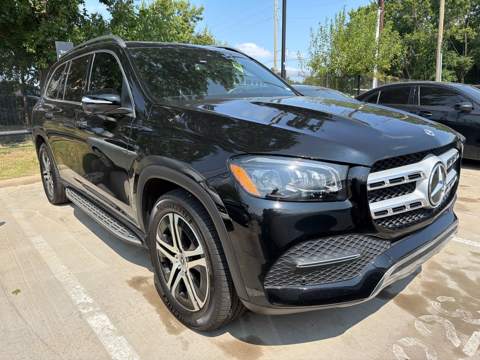Certified Used 2022 Black Mercedes-Benz GLS 450 image 2
