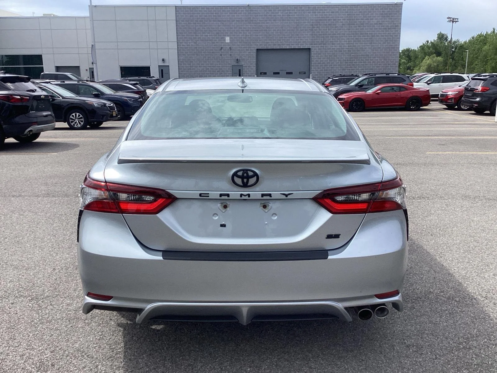 Used 2023 Celestial Silver Metallic Toyota SE image 6