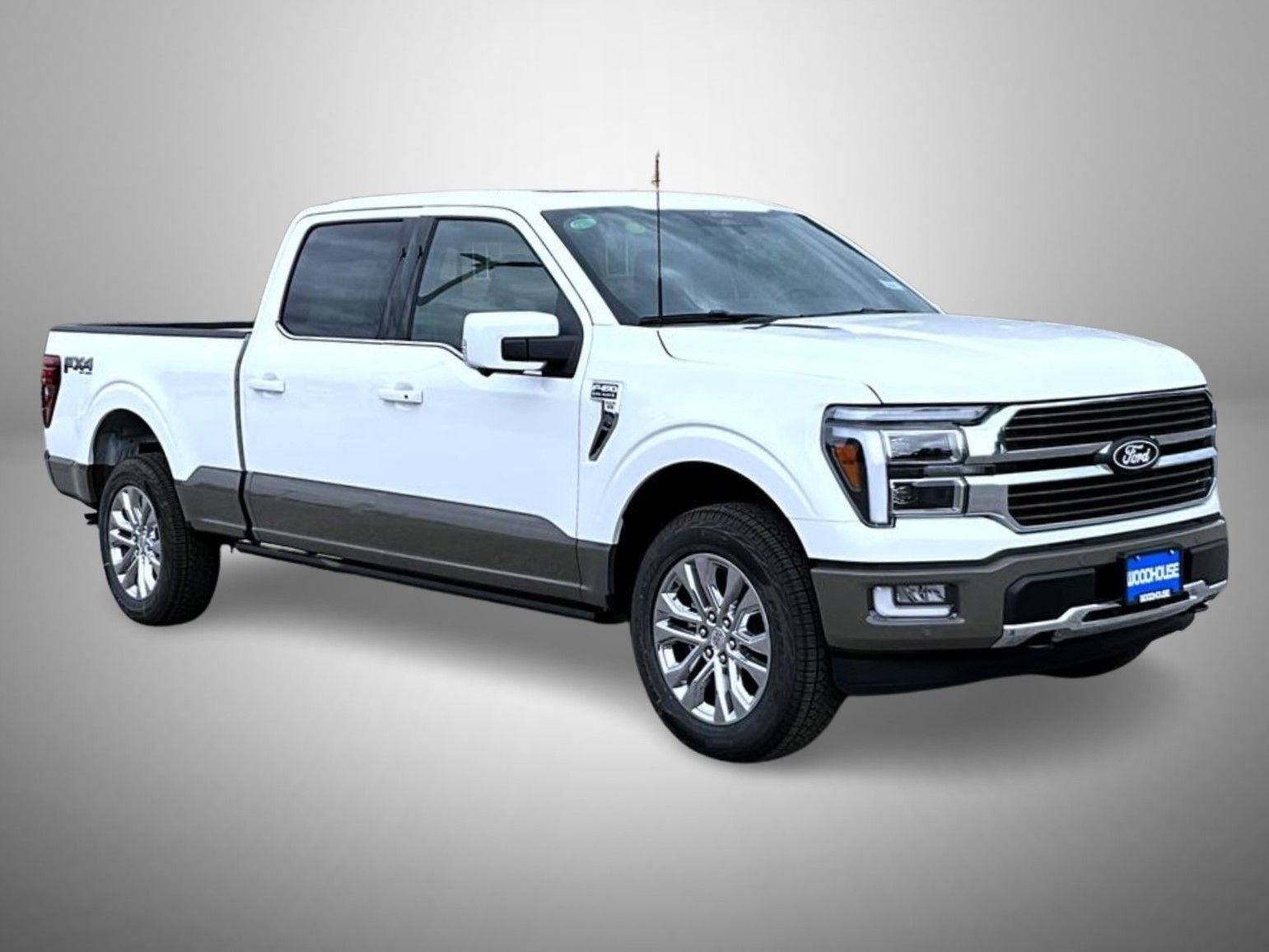 New 2026 Star White Metallic Tri-Coat Ford King Ranch image 3