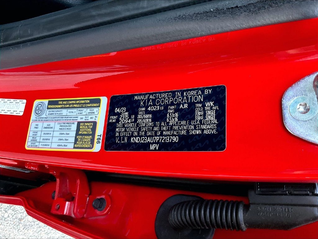 Used 2023 Red Kia LX image 33