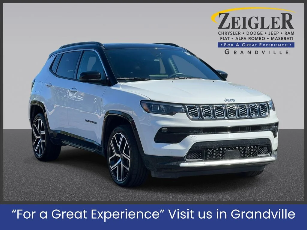 Used 2025 White Jeep Limited image 1