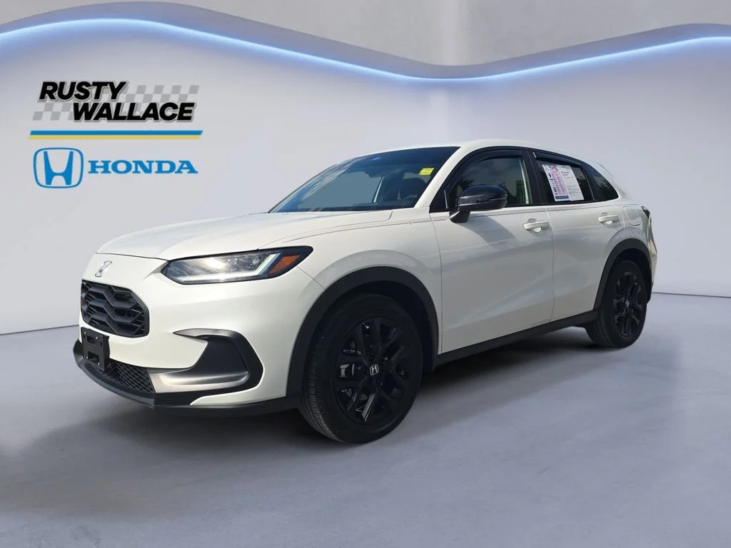 Used 2024 Platinum White Honda Sport image 1