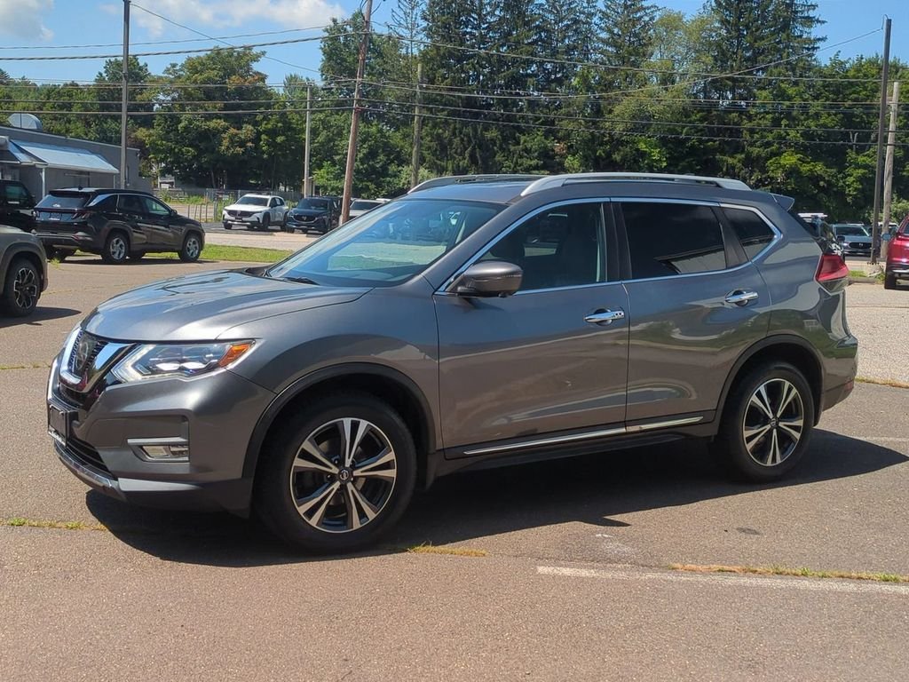 Used 2017 Nissan Rogue SL with VIN 5N1AT2MV0HC863061 for sale in Thomaston, CT