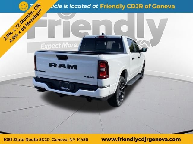 New 2026 Bright White Clear-Coat Exterior Paint RAM Laramie image 5