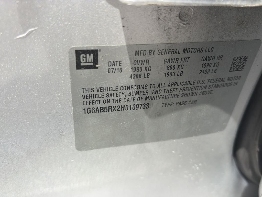 Used 2017 Silver Cadillac 2.0L Turbo Luxury image 36