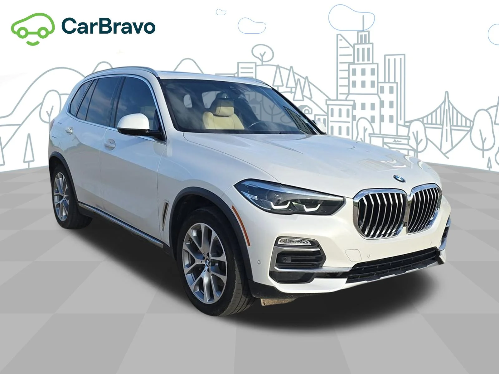 Used 2020 White BMW xDrive40i image 1