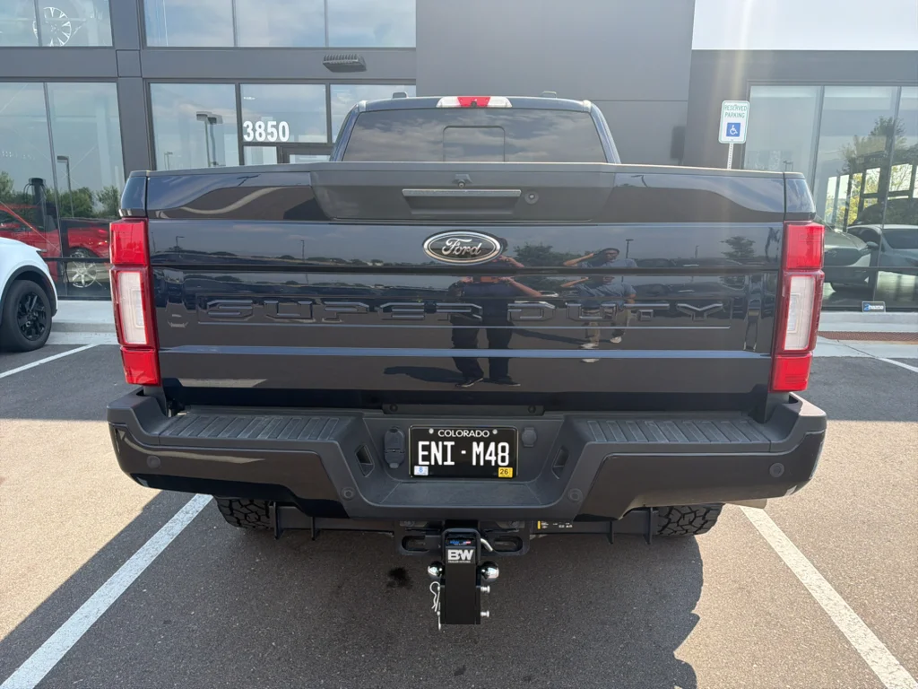 Used 2022 Antimatter Blue Metallic Ford LARIAT image 5