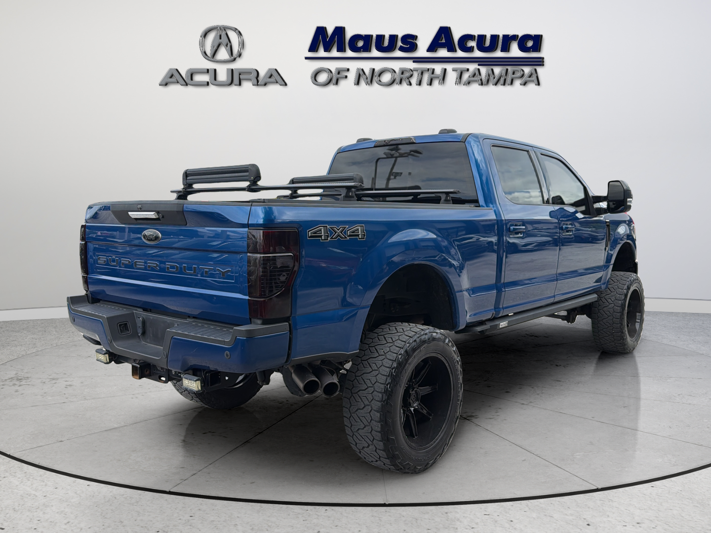Used 2022 Blue Ford Lariat image 12