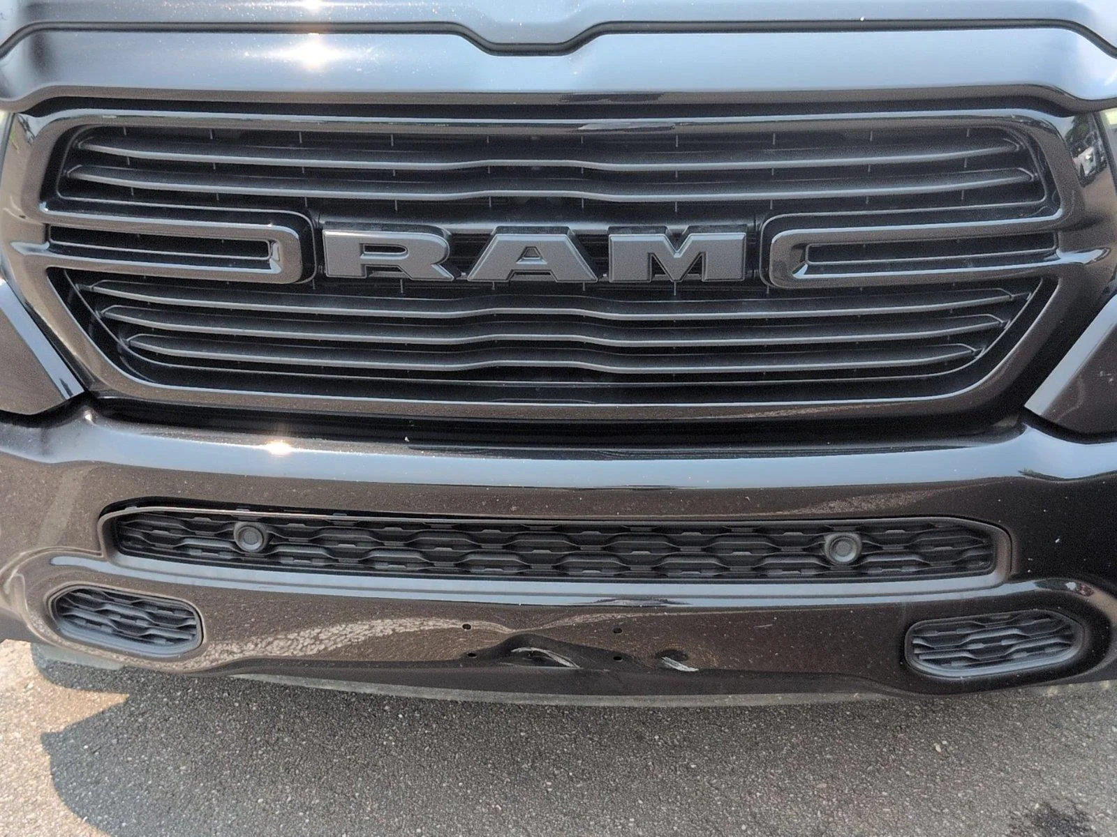 Used 2021 Diamond Black Crystal Pearlcoat Ram Big Horn image 14