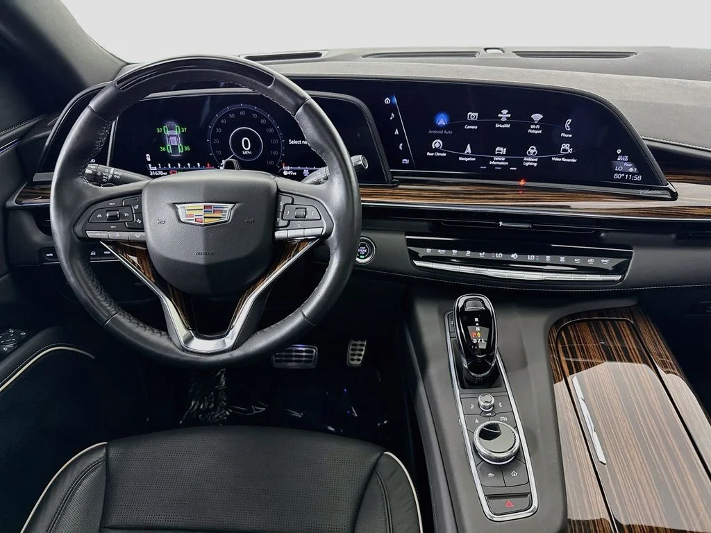 Used 2023 White Cadillac Premium Luxury image 24