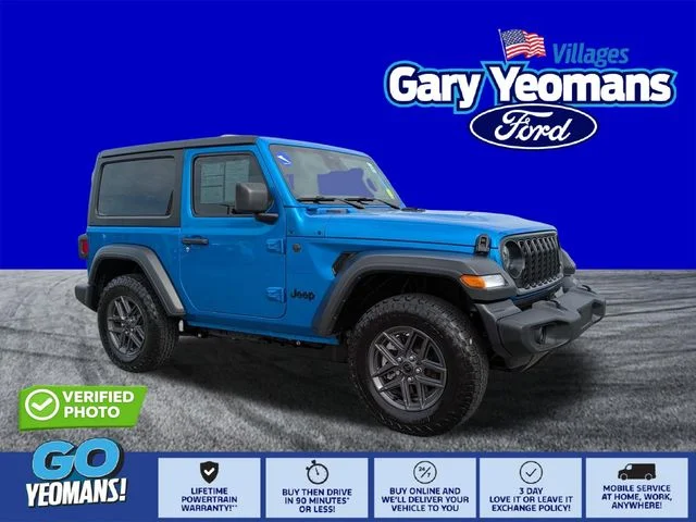 Certified Used 2026 Blue Pearl Jeep Sport S image 1