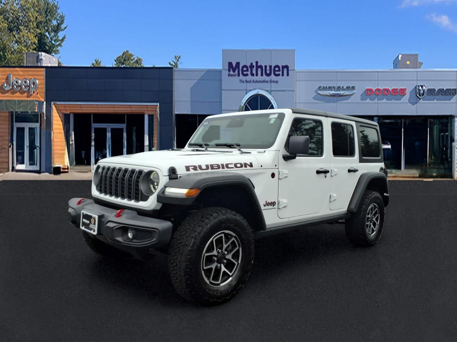 Used 2026 Bright White Clearcoat Jeep Rubicon image 9