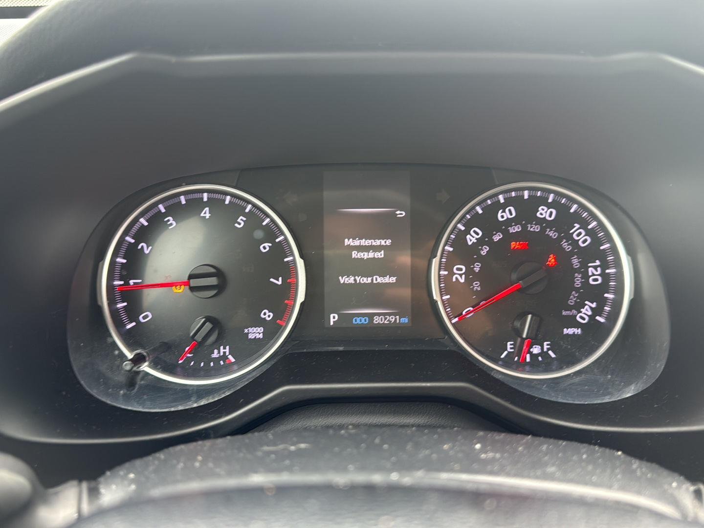Used 2020 Midnight Black Metallic Toyota LE image 9
