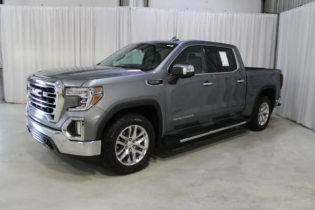 Used 2022 SATIN STEEL METALLIC GMC SLT image 29