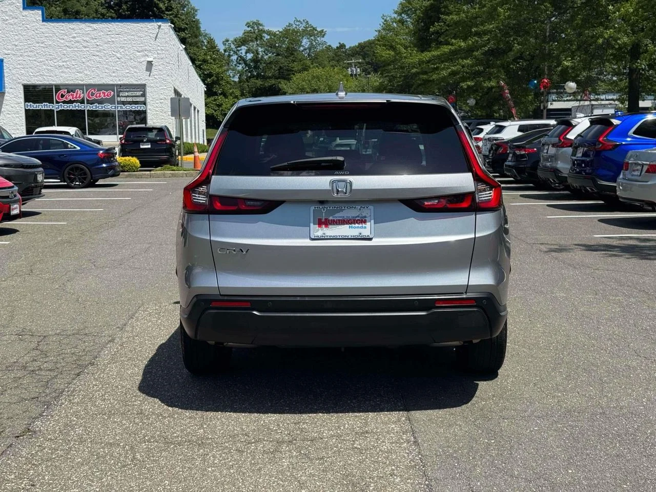 Certified Used 2024 Meteorite Gray Metallic Honda EX-L AWD image 7