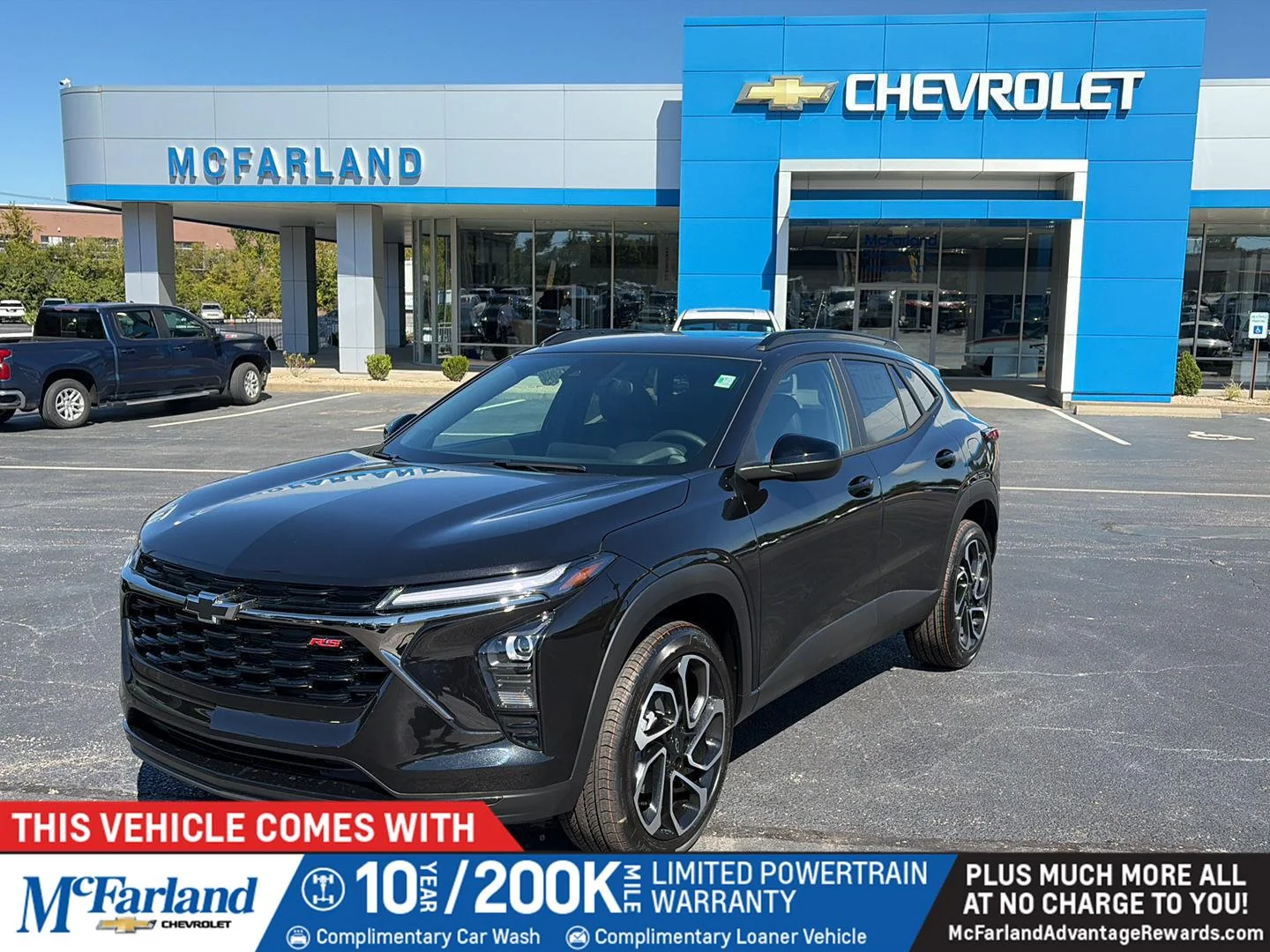 New 2026 Mosaic Black Metallic Chevrolet 2RS image 1