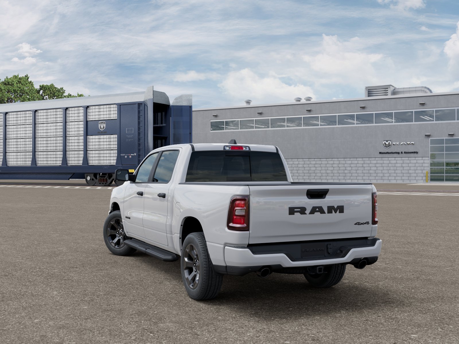 New 2026 Bright White Clear-Coat Exterior Paint RAM Express image 3