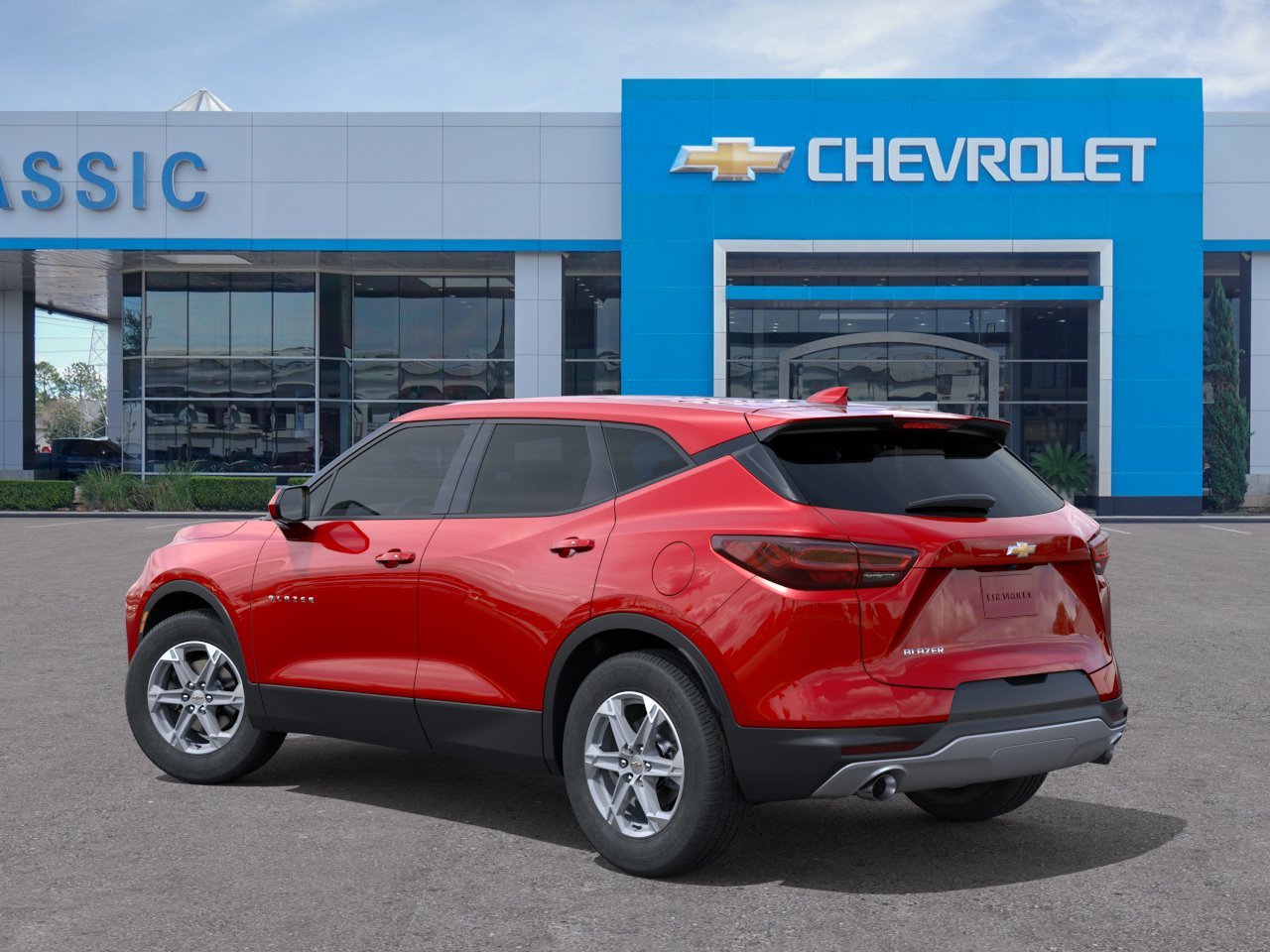 2026 Chevrolet Blazer 2LT Red at Classic Elite Chevrolet Hwy 6