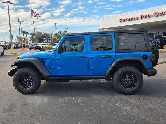New 2026 Hydro Blue Pearl-Coat Exterior Paint Jeep Willys image 4