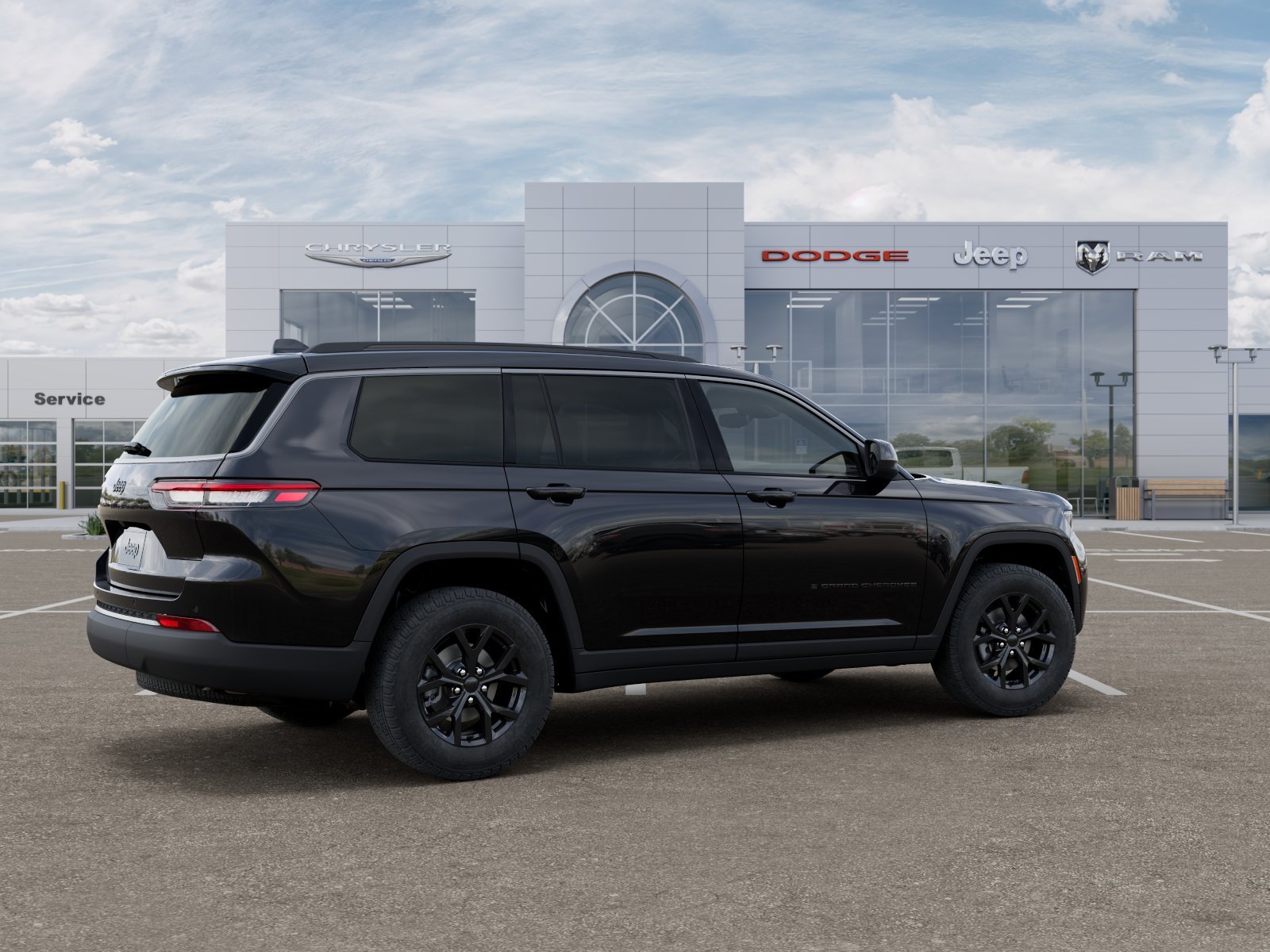 New 2026 Diamond Black Crystal Pearl-Coat Exterior Paint Jeep Altitude image 45