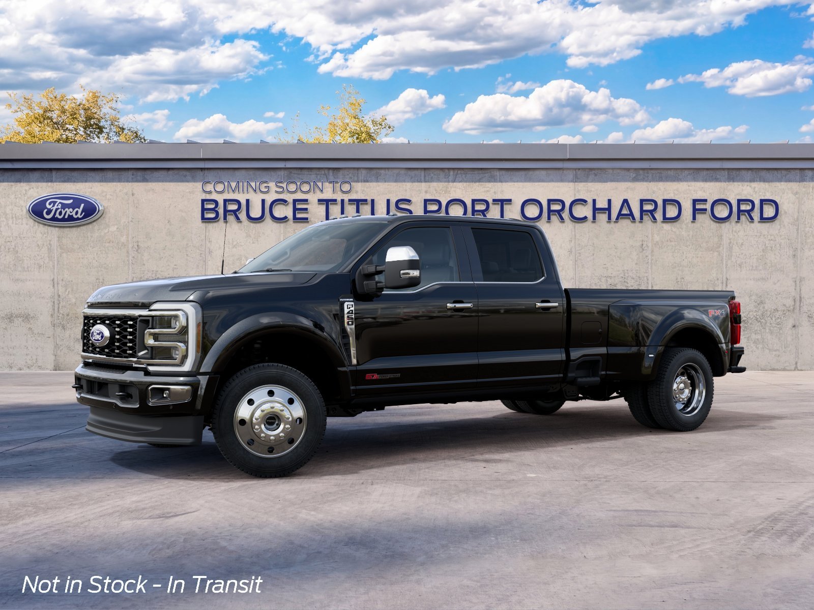 New 2027 Agate Black Metallic Ford F-450® Platinum® image 1