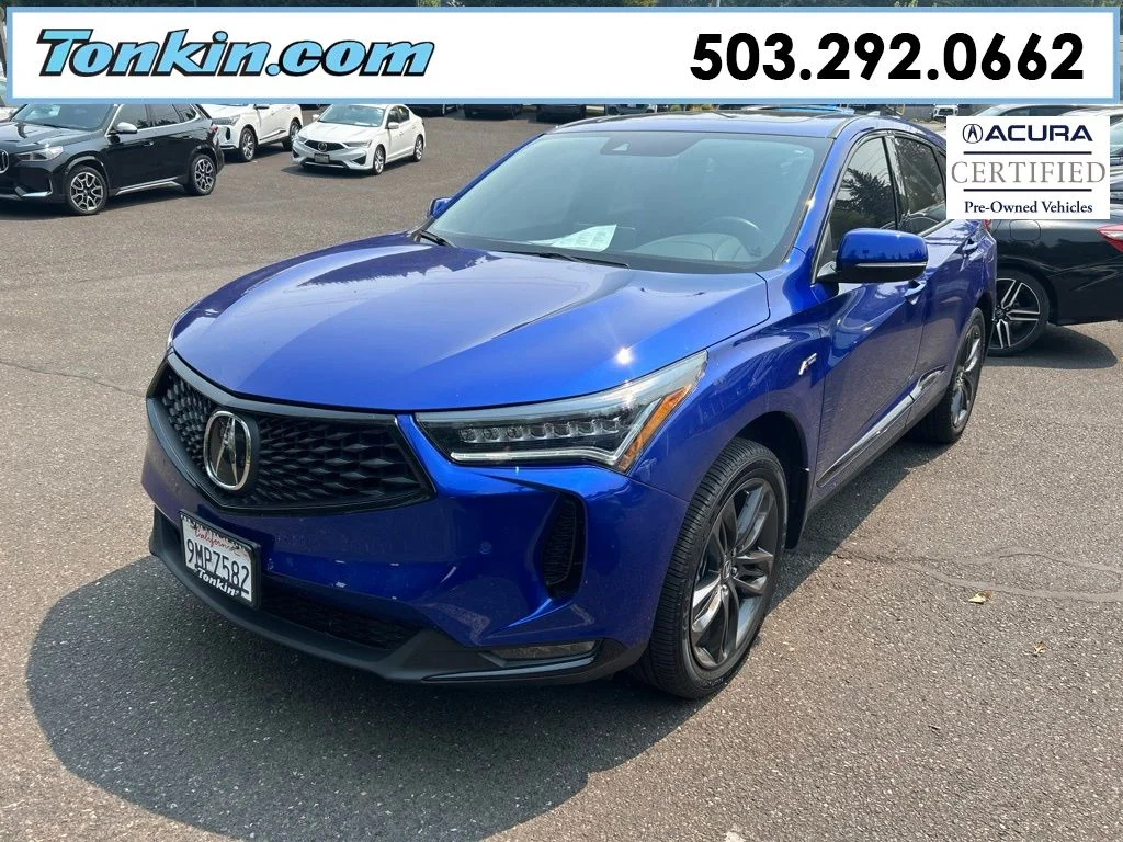 Certified Used 2023 Apex Blue Pearl Acura SH-AWD A-SPEC image 7