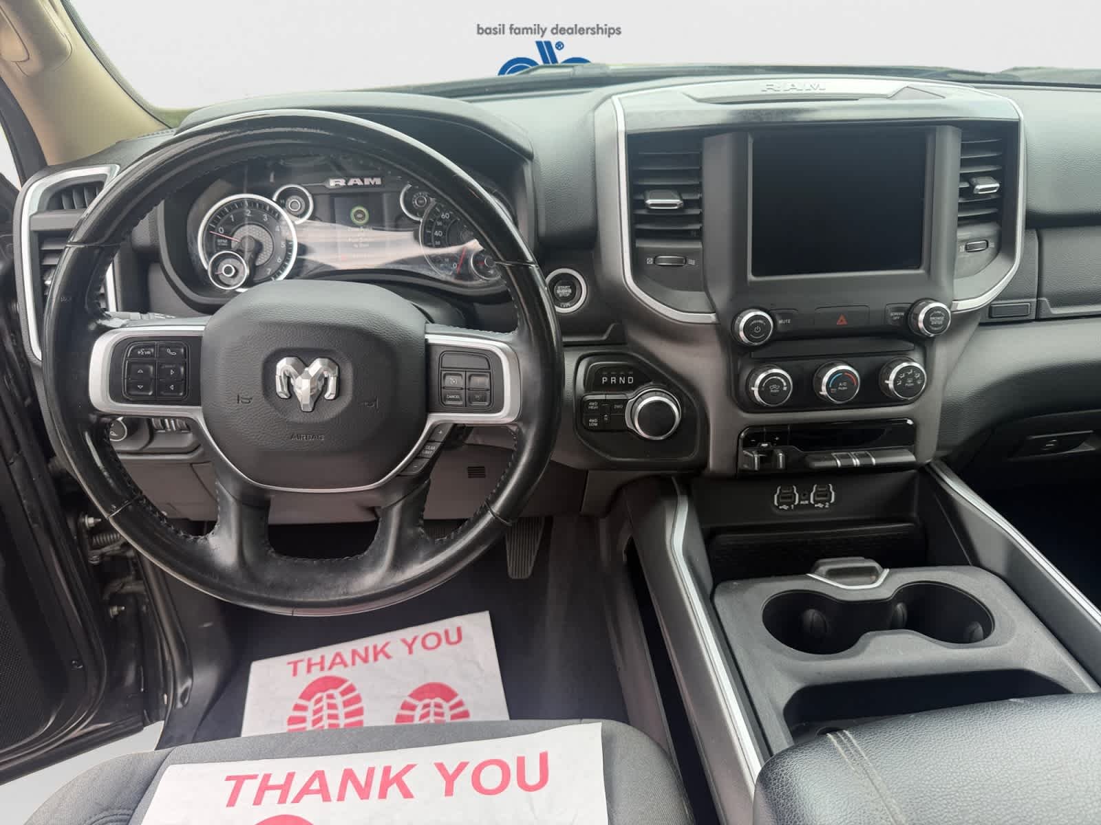 Used 2019 Granite Crystal Metallic Clearcoat Ram Big Horn image 13