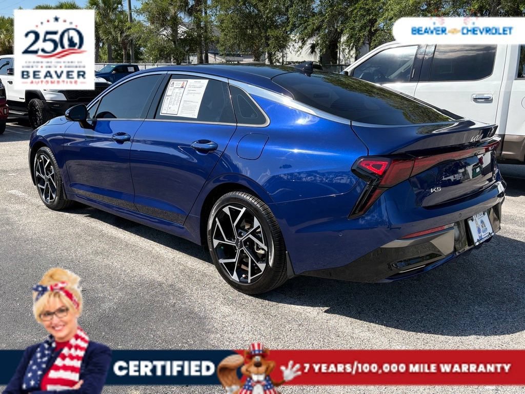 Used 2025 Blue Kia EX image 5