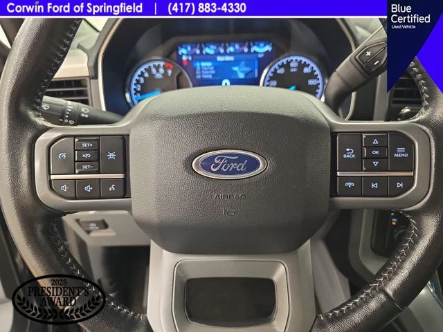Certified Used 2022 Antimatter Blue Metallic Ford XLT image 31