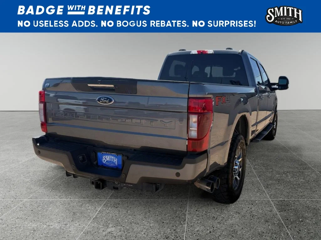 Used 2022 Carbonized Gray Metallic Ford LARIAT image 4