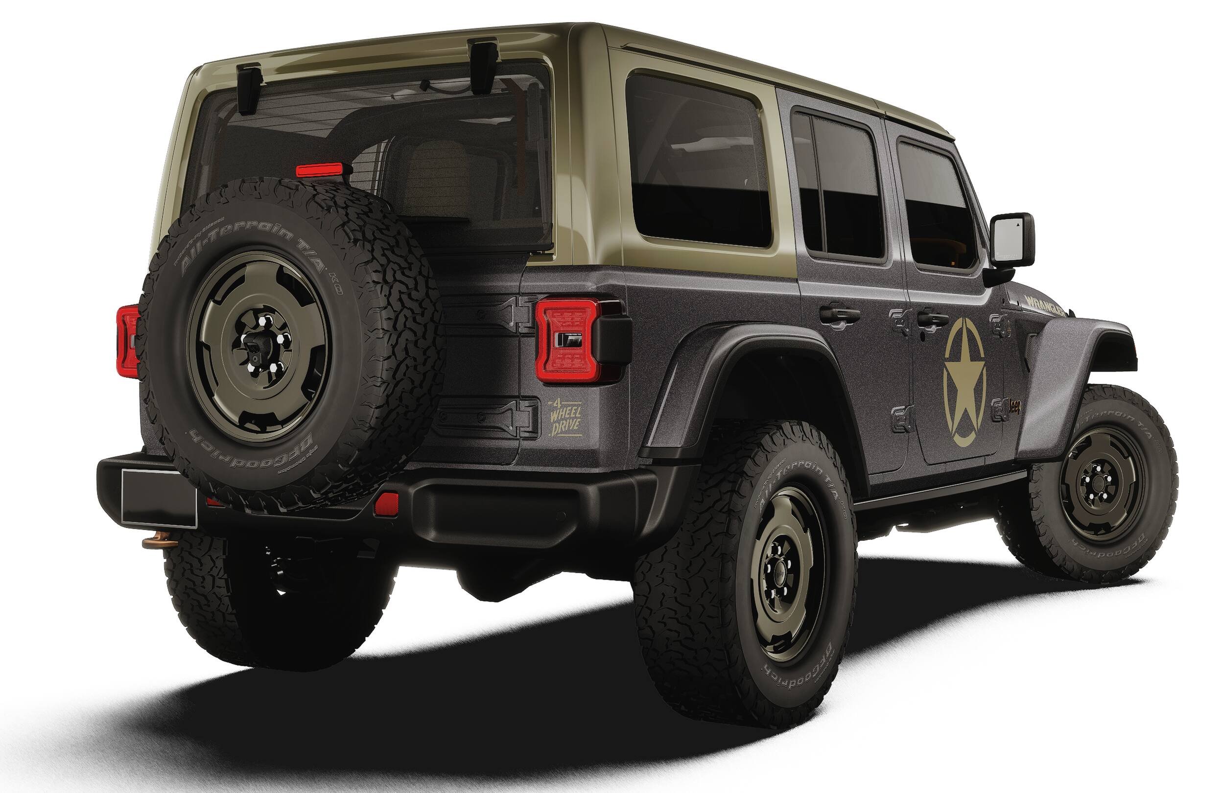 New 2027 Granite Crystal Metallic Clear-Coat Paint Jeep Willys image 2