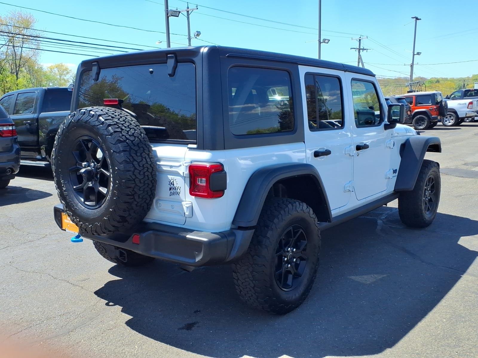 Used 2024 White Jeep Willys 4xe image 8