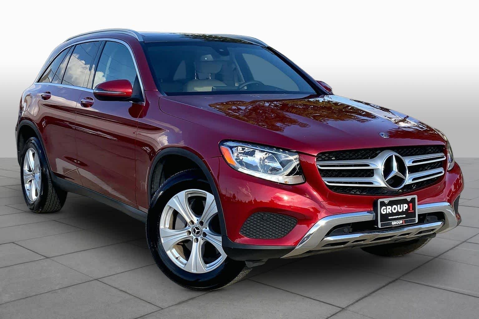 Used 2017 designo Cardinal Red Metallic Mercedes-Benz GLC 300 image 3