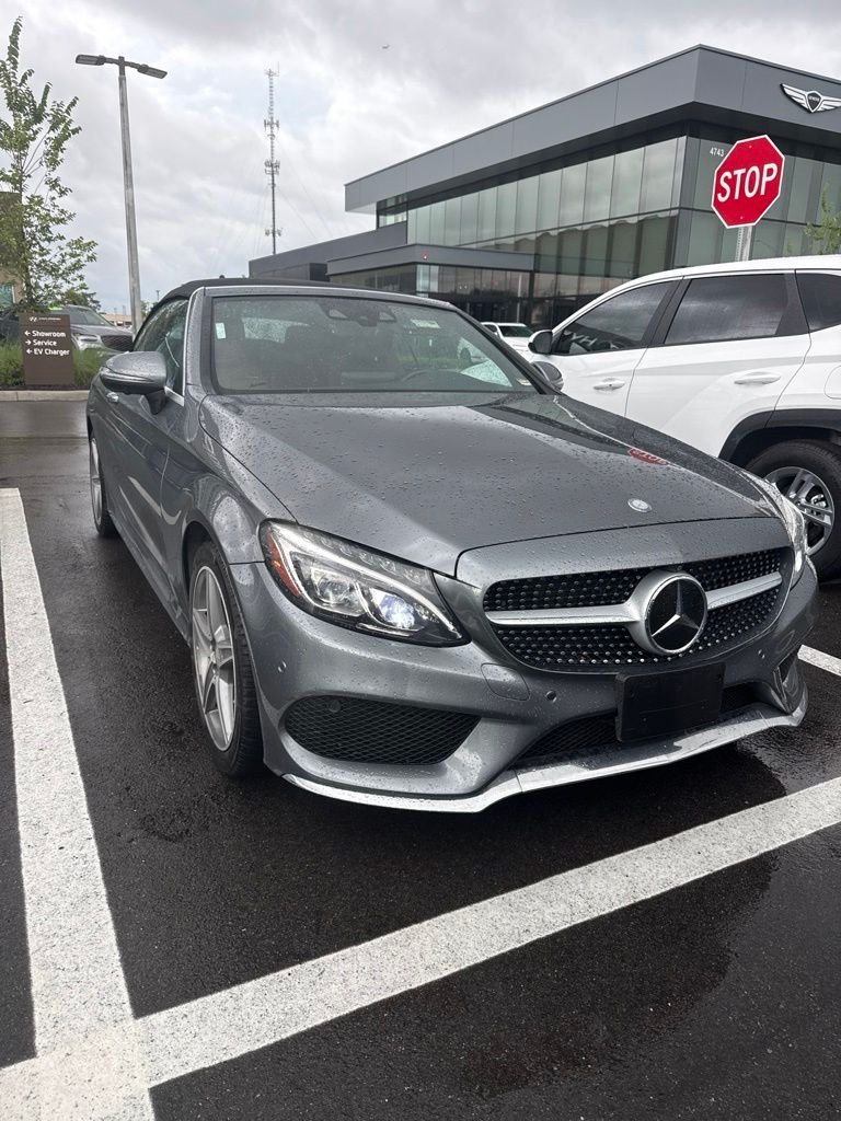 Used 2017 Gray Mercedes-Benz C 300 image 2