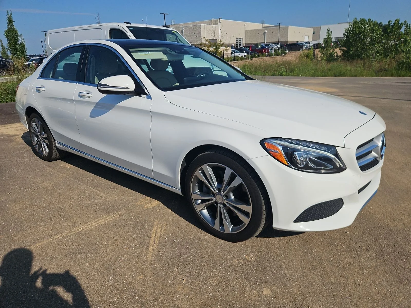 Used 2017 White Mercedes-Benz C 300 image 3