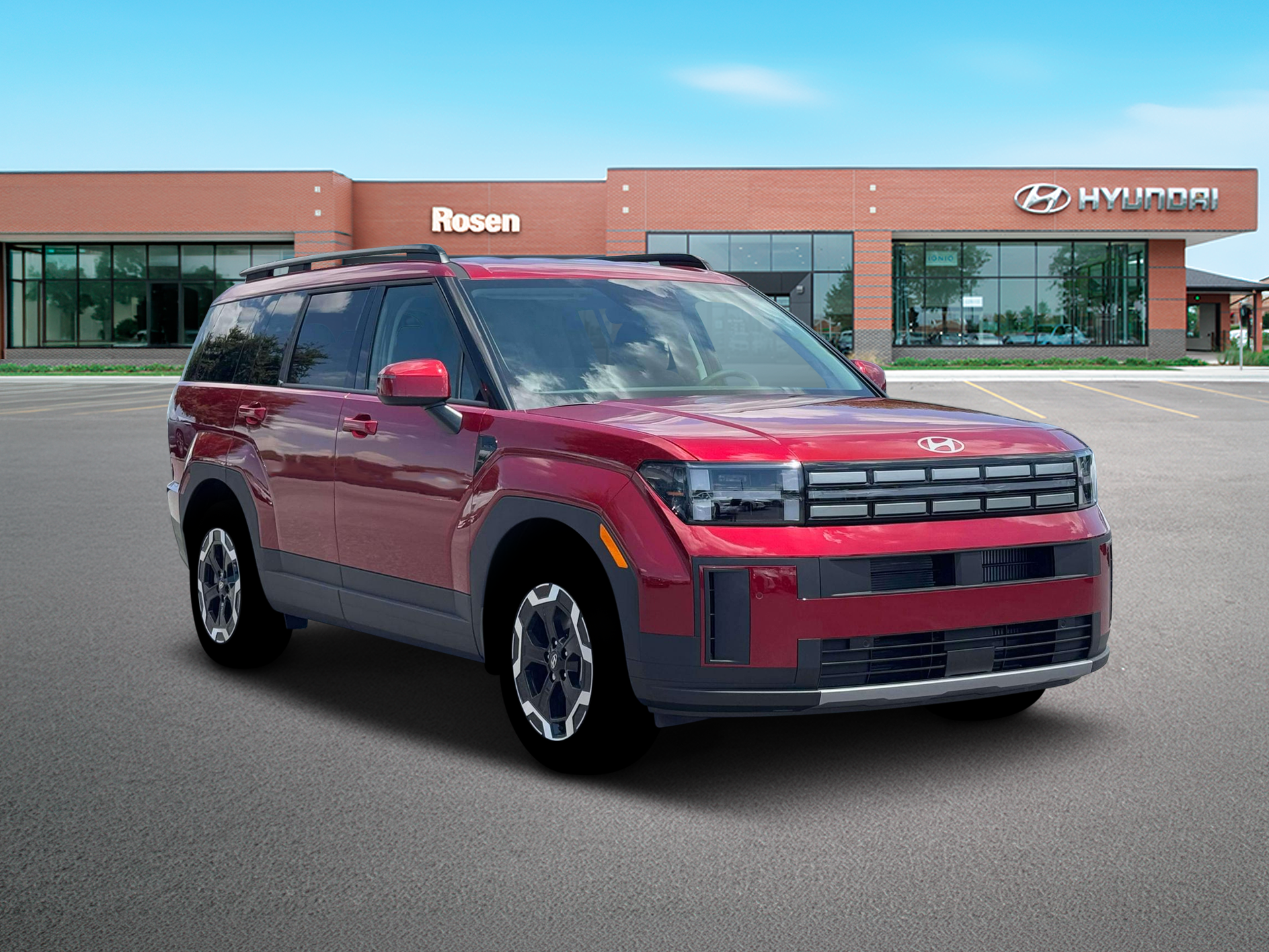 New 2026 Red Hyundai SEL AWD image 11