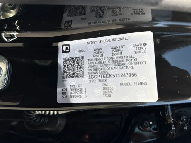 New 2026 Black Chevrolet Trail Boss image 16