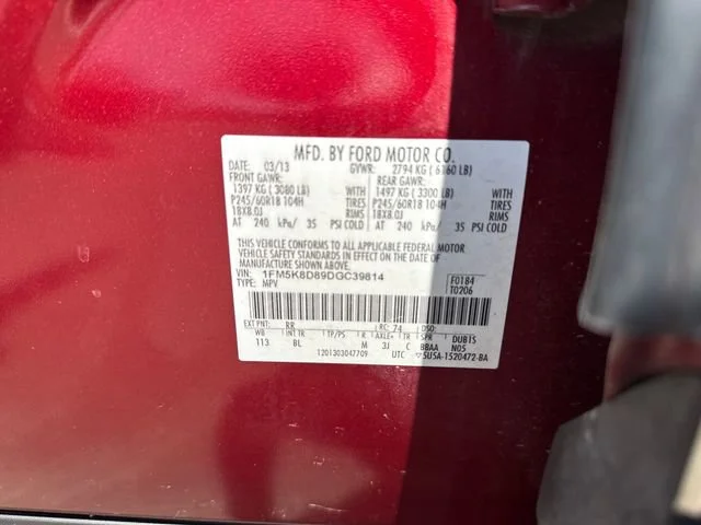 Used 2013 Ruby Red Metallic Ford XLT image 17