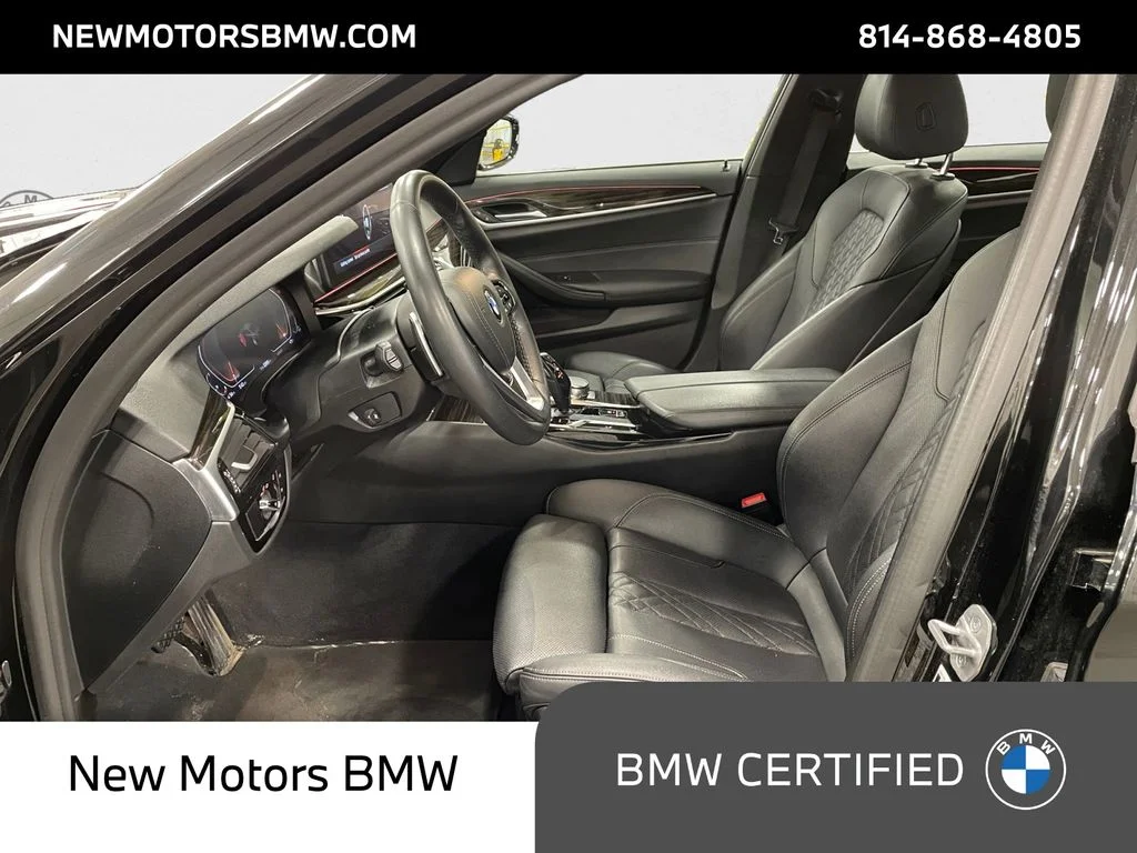 Used 2023 Black Sapphire Metallic BMW 530i xDrive image 9