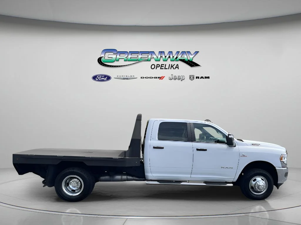 Used 2024 Bright White Clearcoat Ram SLT image 8