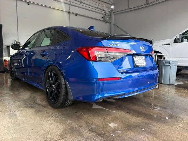 Used 2023 Aegean Blue Metallic Honda Si image 6