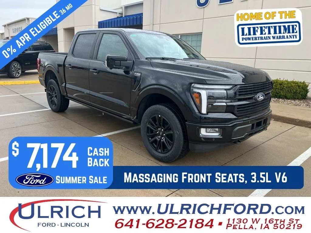 New 2026 Agate Black Metallic Ford Platinum® image 1