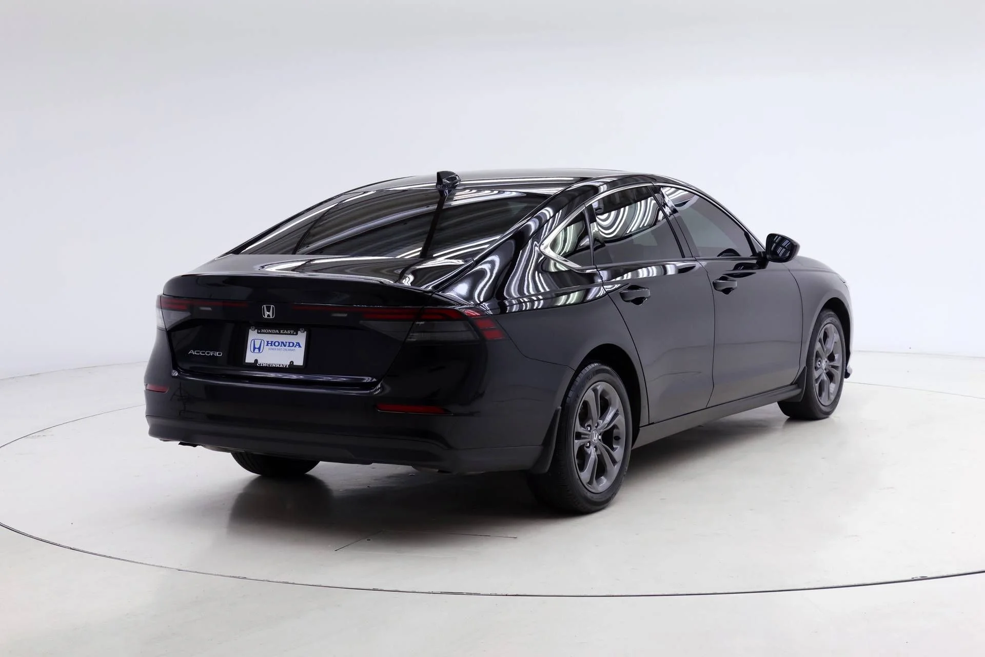 Certified Used 2023 Crystal Black Pearl Honda EX image 2