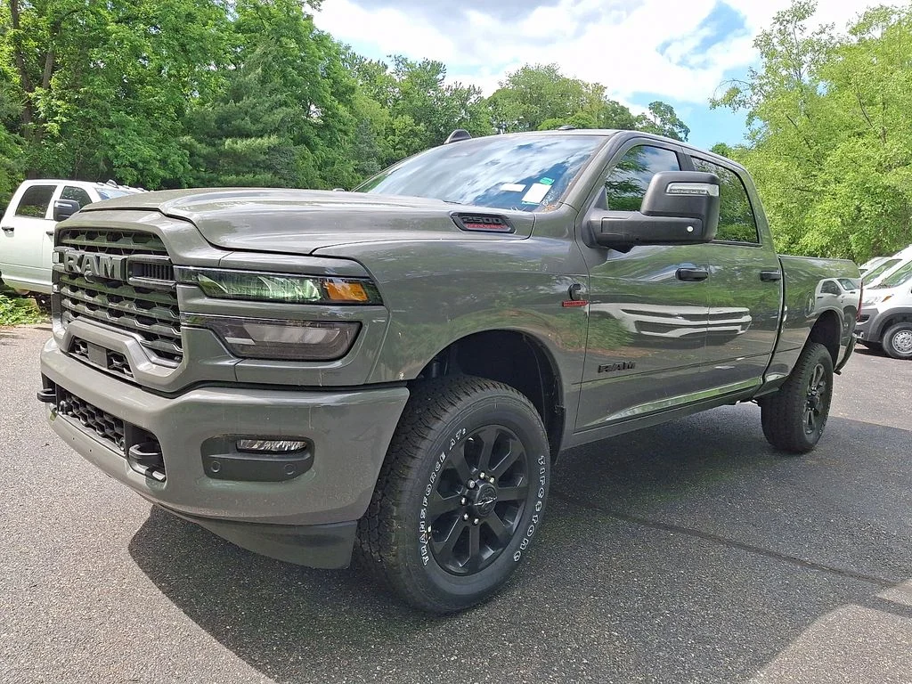 New 2026 Ceramic Gray Clear-Coat Exterior Paint RAM Big Horn image 2