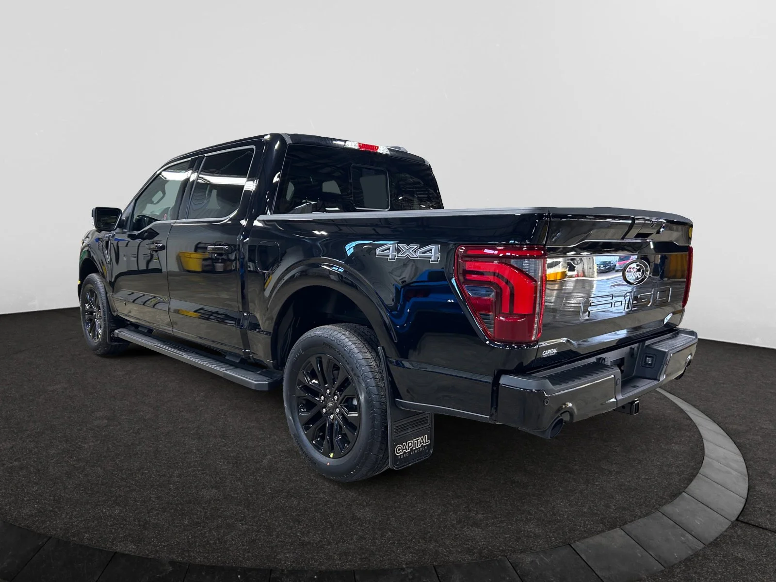 New 2026 Agate Black Metallic Ford Lariat image 3